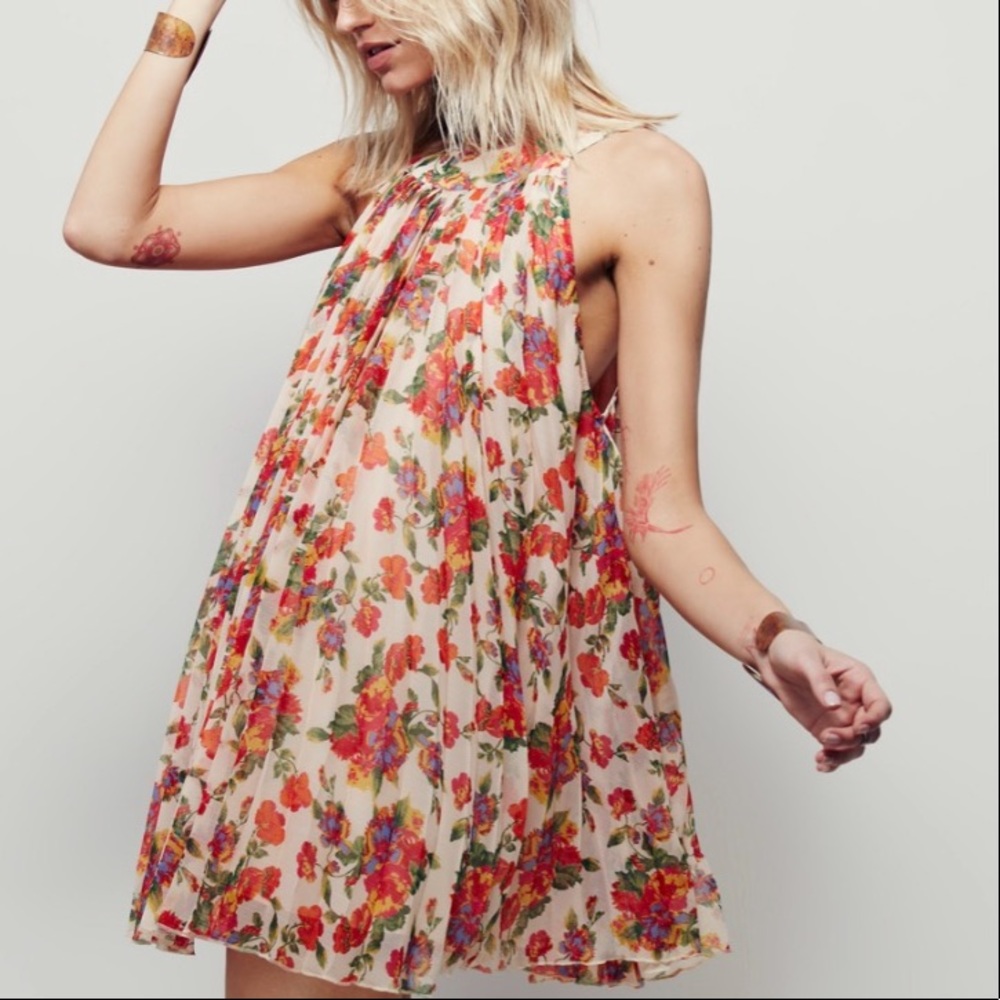 Floral Free People mini dress
